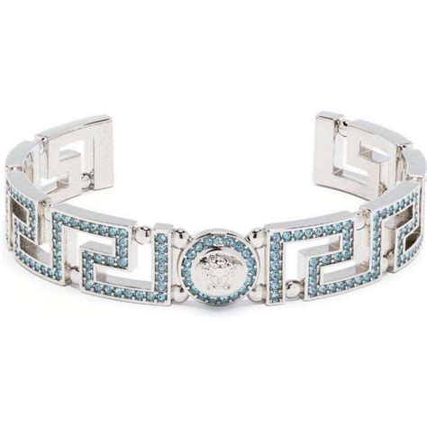 bracciale a maglie versace|Bracciale mosaico Medusa Argento .